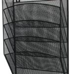 Zestaw 5 półek Q-CONNECT Office Set, metalowy, A4, czarny