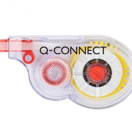 Korektor w taśmie Q-CONNECT, myszka, jednorazowy, 5mmx8m, zawieszka (opakowanie 12 szt.)