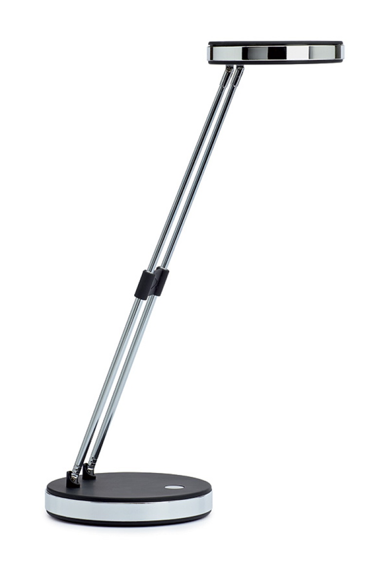 83386-25002-lampka_led_na_biurko_maul_puck_5w_skladana_cza-800w-1 Lampka LED na biurko MAULpuck, 5W, składana, czarna - obrazek 1