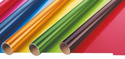 Folia prezentowa FOLIA PAPER, 70x200cm, w rolce, transparentne kolory