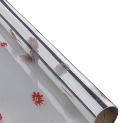 Folia prezentowa FOLIA PAPER, 70x250cm, w rolce, transparentne wzory