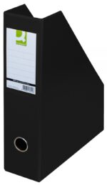 Pojemnik na dokumenty Q-CONNECT, PVC, A4/76, czarny