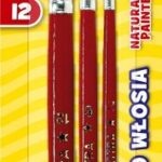Zestaw pędzli z naturalnego włosia Astra 3 szt. rozmiary 2/6/12
