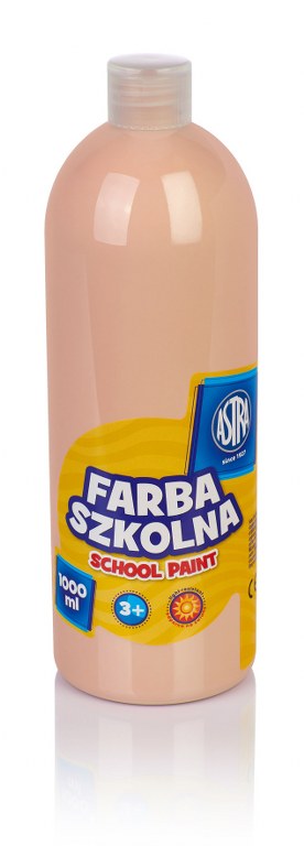 Farba szkolna Astra 1000 ml - cielista Farba szkolna Astra 1000 ml - cielista - obrazek 1