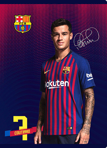 Zeszyt MO A5 32k linia FCB Barca Fan 7 Zeszyt MO A5 32k linia FCB Barca Fan 7 - obrazek 1
