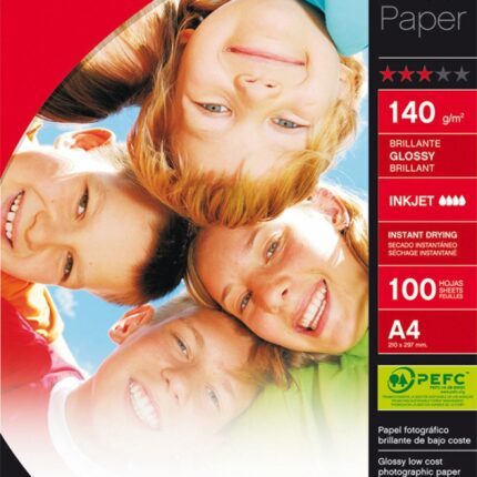Papier fotograficzny APLI Best Price Photo Paper, A4, 140gsm, błyszczący, 100ark.