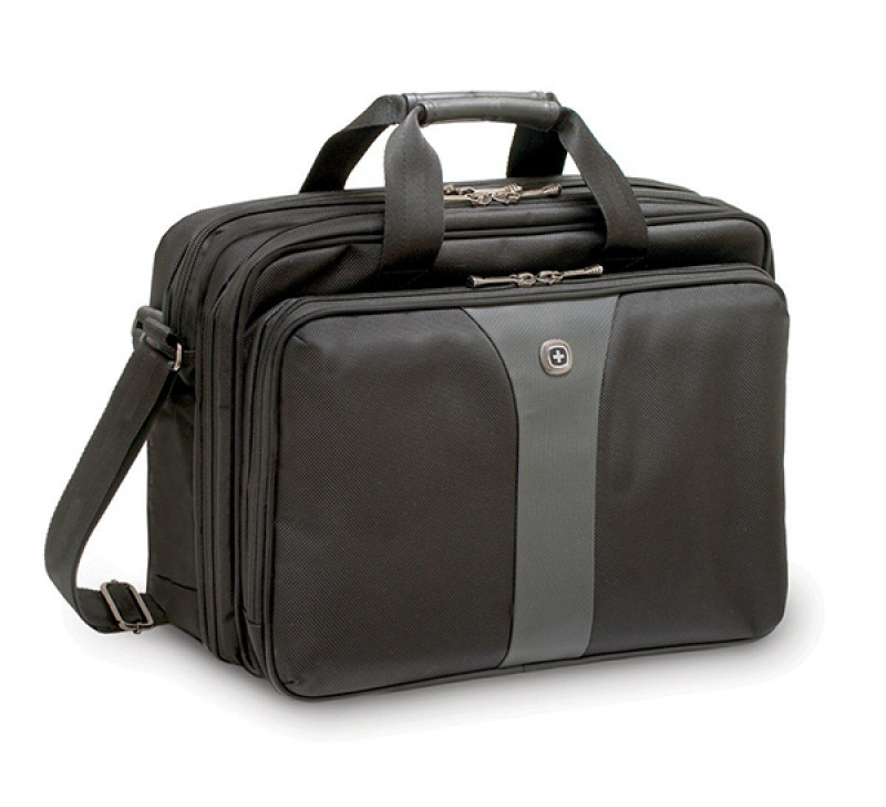 87865-30533-torba_na_laptopa_wenger_slim_legacy_16_390x300-800w Torba na laptopa WENGER Slim Legacy, 16", 400x310x180mm, czarna/szara - obrazek 1