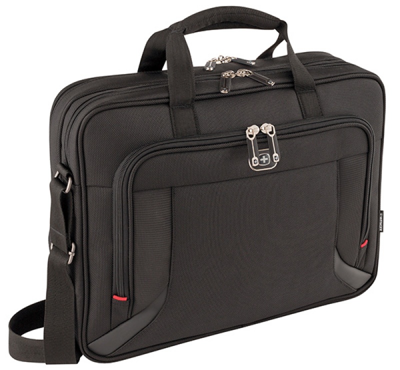 87867-30513-torba_na_laptopa_wenger_prospectus_16_420x320x-800w-1 Torba na laptopa WENGER Prospectus, 16", 420x330x150mm, czarna - obrazek 1