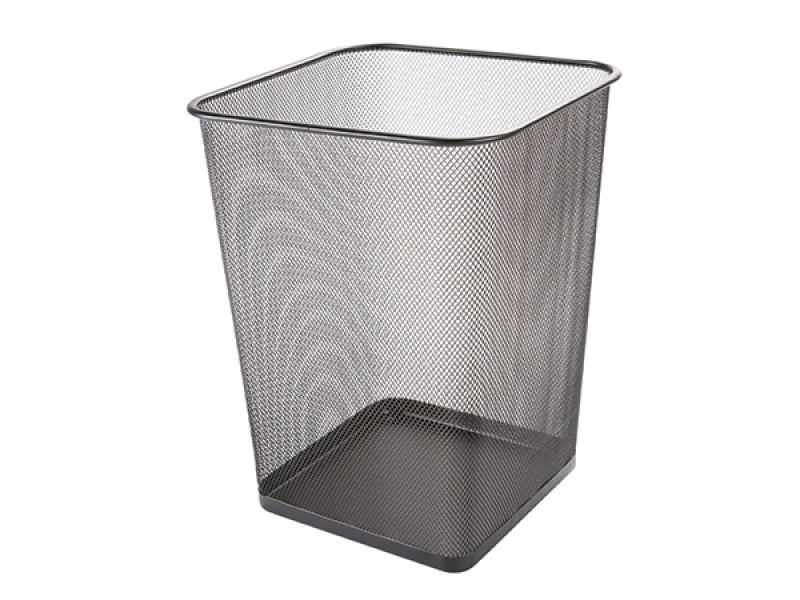 88438-32388-kosz_na_smieci_q_connect_office_set_metalowy_1-800w-1 Kosz na śmieci Q-CONNECT Office Set, metalowy, 18l, czarny - obrazek 1