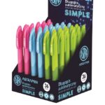 Długopis automatyczny z ergonomicznym uchwytem Simple 1 mm Astra Pen,