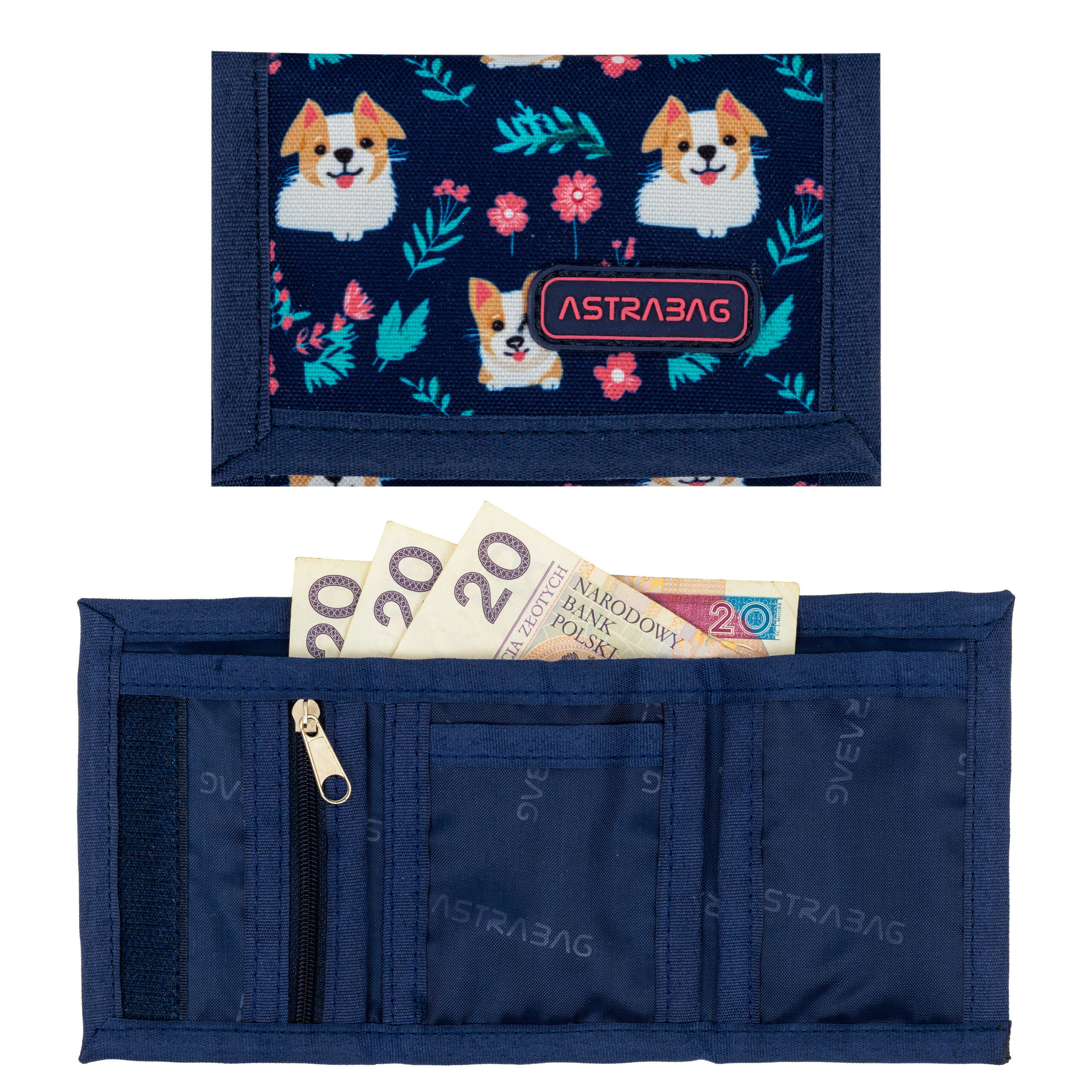 Portfelik ASTRABAG DEAR PUPPY Portfelik ASTRABAG DEAR PUPPY - obrazek 1