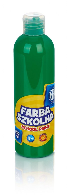 Farba szkolna Astra 250 ml - zielona jasna Farba szkolna Astra 250 ml - zielona jasna - obrazek 1