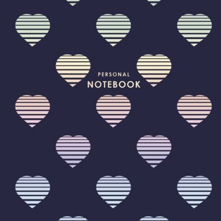 Brulion A5 linia 80k kremowy papier, "Personal notebook"