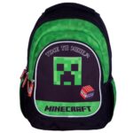 PLECAK MINECRAFT TIME TO MINE, AB330 DLA CHŁOPAKA KLASA 1 - 3