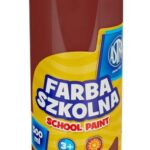 Farba szkolna Astra 500 ml - brązowa