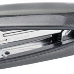 Zszywacz KANGARO Nowa-335S/S, zszywa do 30 kartek, metalowy, w pudełku PP, metaliczny szary
