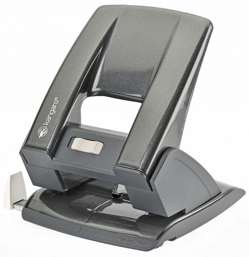 94927-61945-dziurkacz_kangaro_aion_40_dziurkuje_do_40_kart-800w Dziurkacz KANGARO Aion-40, dziurkuje do 40 kartek, metalowy, metaliczny szary - obrazek 1