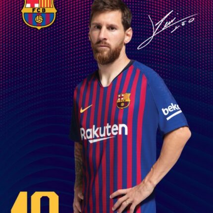 Zeszyt MO A5 16k kratka FCB Barca Fan 7