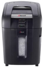 Niszczarka automatyczna REXEL Auto+ 500X, konfetti, P-4, 500 kart., 80l, karty kredytowe/CD, czarna
