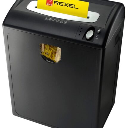 Niszczarka REXEL P185, konfetti, P-4, 22 kart., karty kredytowe, 35l czarna