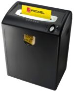 Niszczarka REXEL P185, konfetti, P-4, 22 kart., karty kredytowe, 35l czarna - obrazek 2