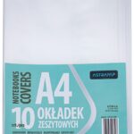 Okładka zeszytowa ASTRAPAP A4 bezbarwna - zestaw 10 szt