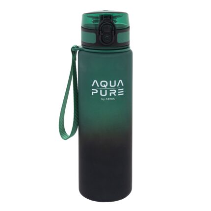 Bidon AQUA PURE by ASTRA 600 ml - green/black