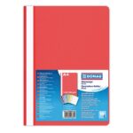 Skoroszyt DONAU, PP, A4, standard, 120/180mikr., czerwony (opakowanie 10 szt.)