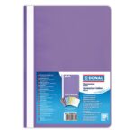 Skoroszyt DONAU, PP, A4, standard, 120/180mikr., fioletowy (opakowanie 10 szt.)