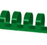 Grzbiety do bindowania OFFICE PRODUCTS, A4, 22mm (210 kartek), 50 szt., zielone