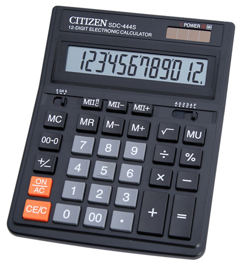 99957-63954-kalkulator_biurowy_citizen_sdc_444s_12_cyfrowy-800w Kalkulator biurowy CITIZEN SDC-444S, 12-cyfrowy, 199x153mm, czarny - obrazek 1