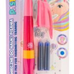 Pióro wieczne z ergonomicznym uchwytem do nauki pisania + naboje atramentowe - ASTRAPEN UNICORN - 1+2 szt. blister
