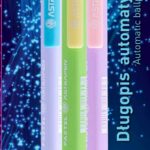 Długopis automatyczny trójkątny 0,6 mm ASTRAPEN Fusion Pastel - 3 szt. blister