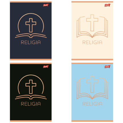 Zeszyt do religii A5 32 kartki krata okładka laminowana 70 g/m2