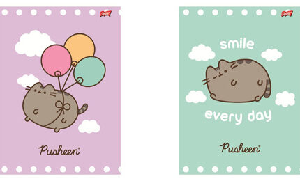 Zeszyt A4 32 kartki krata okładka laminowana 70 g/m2 PUSHEEN