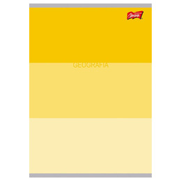 Zeszyt geografia ze ściągą A5 60 kartek krata okładka laminowana 70 g/m2 COLOR STRIPES Zeszyt geografia ze ściągą A5 60 kartek krata okładka laminowana 70 g/m2 COLOR STRIPES - obrazek 1