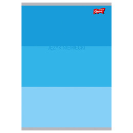 Zeszyt język niemiecki ze ściągą A5 60 kartek krata okładka laminowana 70 g/m2 COLOR STRIPES Zeszyt język niemiecki ze ściągą A5 60 kartek krata okładka laminowana 70 g/m2 COLOR STRIPES - obrazek 1