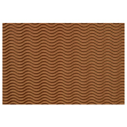 Tektura falista 3D B2 50x70 10ark Brązowa 863 BAMBINO HOBBY Tektura falista 3D B2 50x70 10ark Brązowa 863 BAMBINO HOBBY - obrazek 1