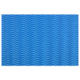 Tektura falista 3D B2 50x70 10ark Niebieska 828 BAMBINO HOBBY Tektura falista 3D B2 50x70 10ark Niebieska 828 BAMBINO HOBBY - obrazek 1
