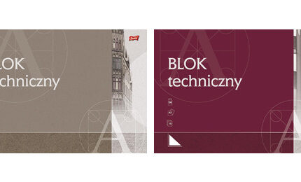 Blok techniczny A3 10 kartek okładka kredowana 190 g/m2