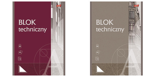 Blok techniczny A4 10 kartek okładka kredowana 190 g/m2 Blok techniczny A4 10 kartek okładka kredowana 190 g/m2 - obrazek 1
