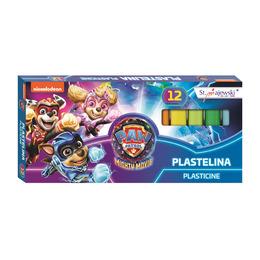 Plastelina 12 kolorów 15 g PSI PATROL Plastelina 12 kolorów 15 g PSI PATROL - obrazek 1