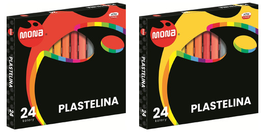 Plastelina 24 kolorów 15 g Plastelina 24 kolorów 15 g - obrazek 1