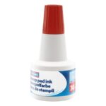 Tusz do pieczątek DONAU, 30ml, czerwony (opakowanie 12 szt.)