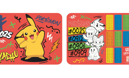Podkład dwustronny laminowany A3 HOT POKEMON