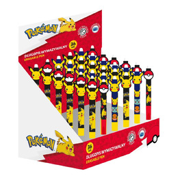 Długopis wymazywalny, automatyczny display 36 sztuk POKEMON Długopis wymazywalny, automatyczny display 36 sztuk POKEMON - obrazek 1