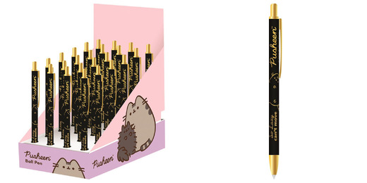 Długopis automatyczny display 24 sztuk PUSHEEN GOLD Długopis automatyczny display 24 sztuk PUSHEEN GOLD - obrazek 1