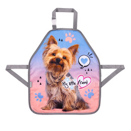 Fartuszek MY LITTLE FRIEND, GREY YORK Fartuszek MY LITTLE FRIEND, GREY YORK - obrazek 1