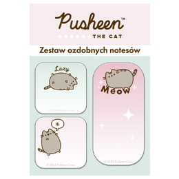 Zestaw 3 notesów ozdobnych 3 elementy PUSHEEN Zestaw 3 notesów ozdobnych 3 elementy PUSHEEN - obrazek 1