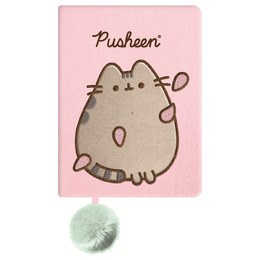 Notatnik pluszowy A5 96 kartek PUSHEEN Notatnik pluszowy A5 96 kartek PUSHEEN - obrazek 1